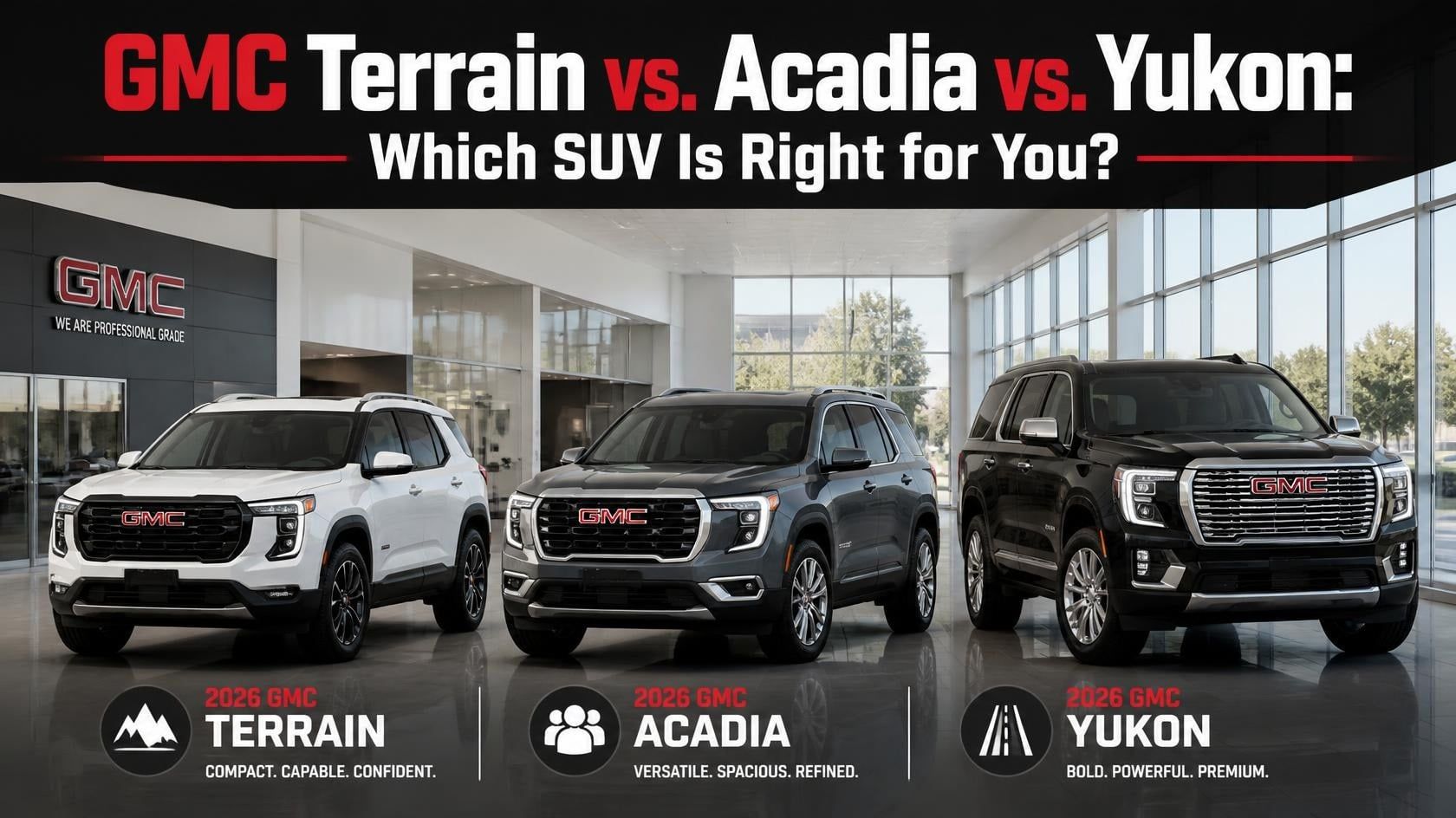 terrain yukon acadia