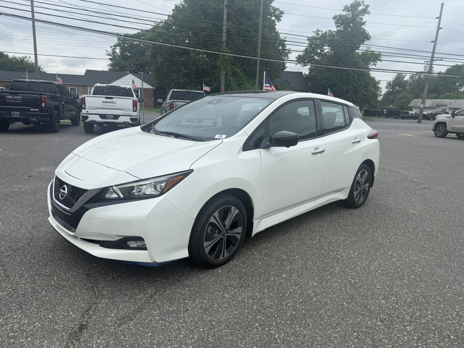 Used 2020 Nissan Leaf SL Plus with VIN 1N4BZ1DP6LC304308 for sale in Penns Grove, NJ