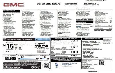 2023 GMC Sierra 1500 AT4X