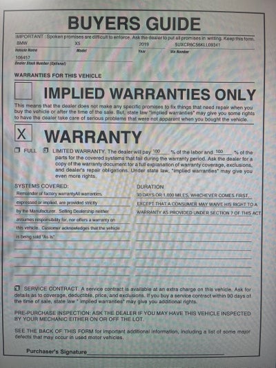 2019 BMW X5 xDrive40i