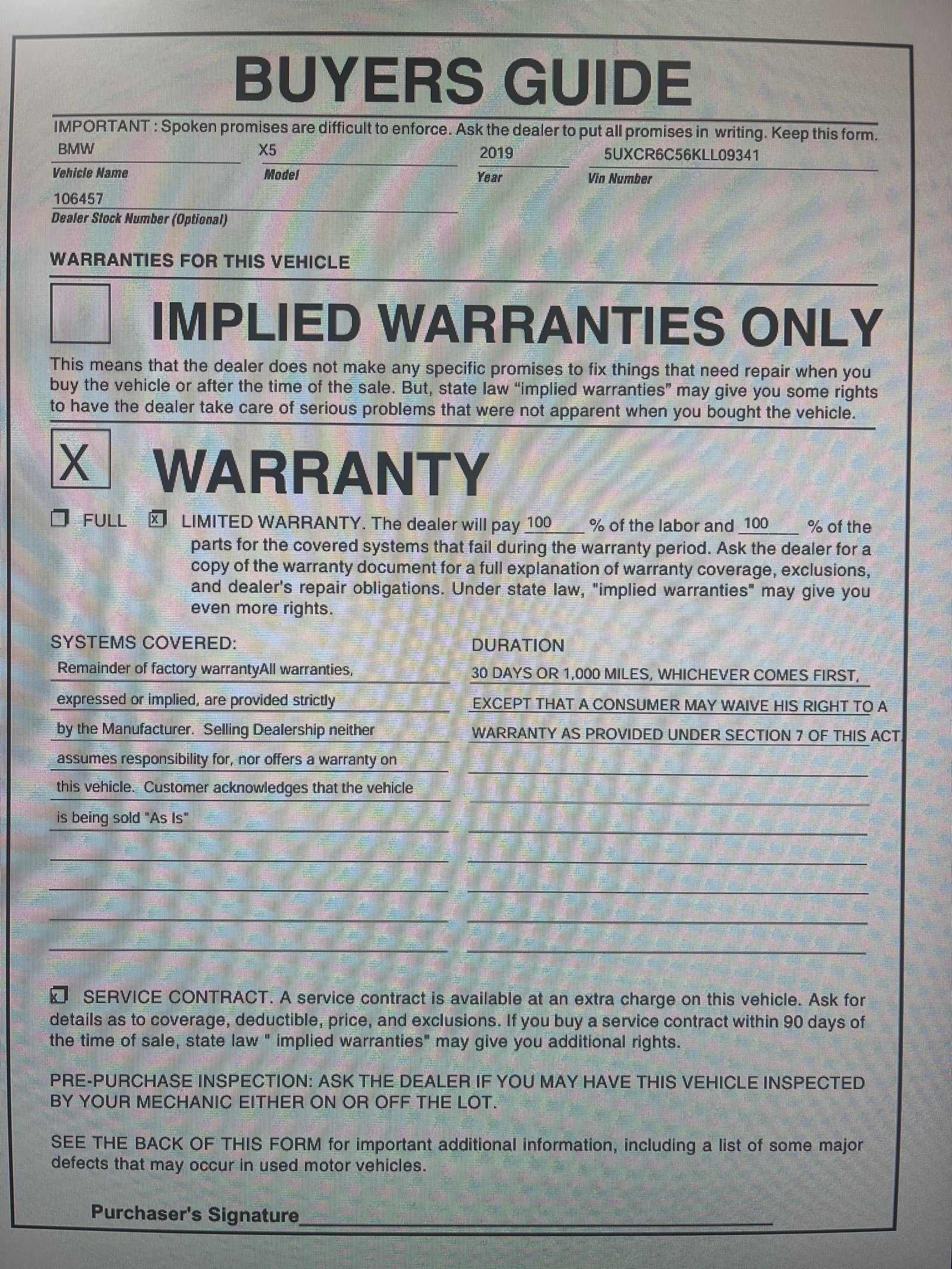 2019 BMW X5 xDrive40i