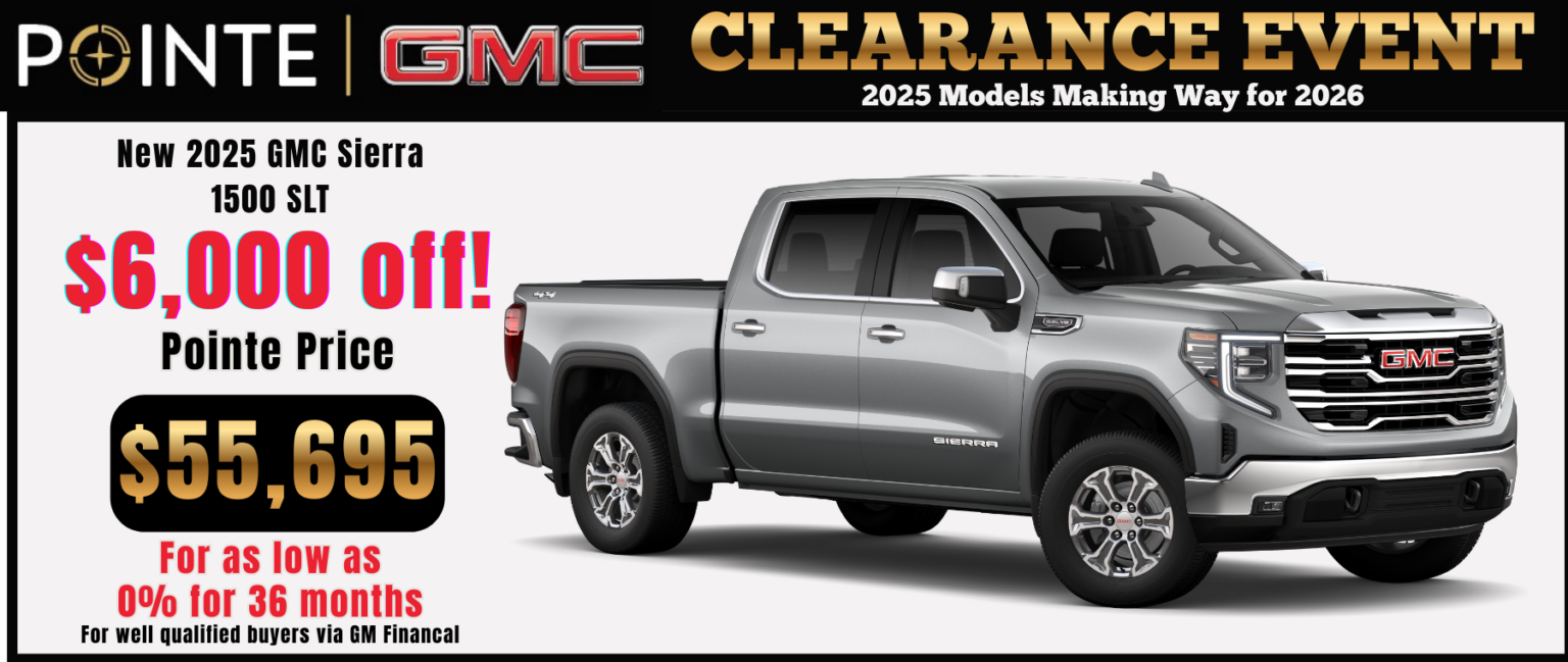 New 2025 GMC Sierra 1500 SLT